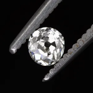 0.39ct OLD MINE CUT DIAMOND H SI LOOSE ANTIQUE NATURAL CUSHION BRILLIANT ESTATE