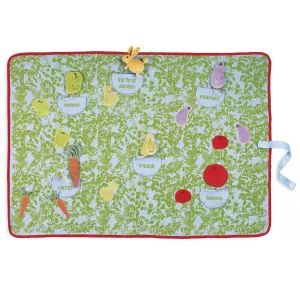 36in Garden Hop Activity Blanket Mat by North American Bear Co.