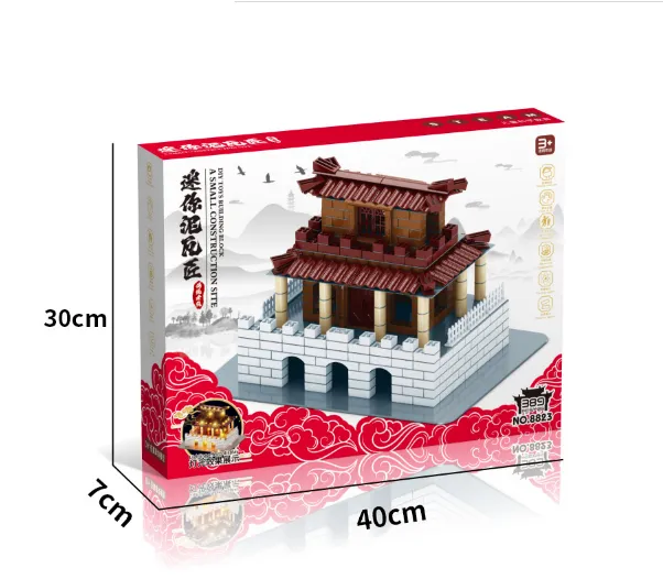 389Pcs DIY Master Architect Traditional Building Set