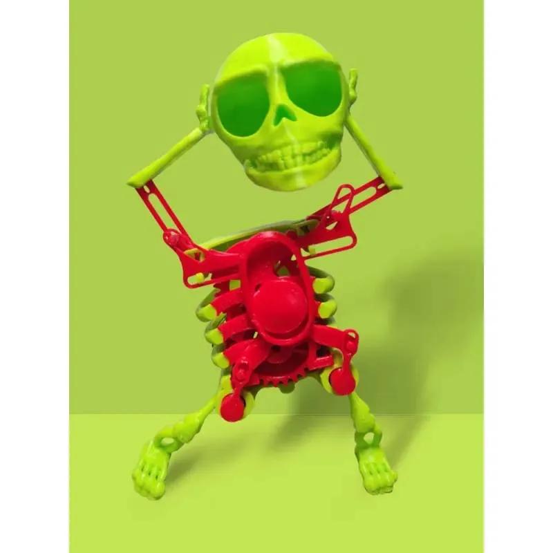 3D Printed Mini Skull Toy - Custom Funny Decompression Tool