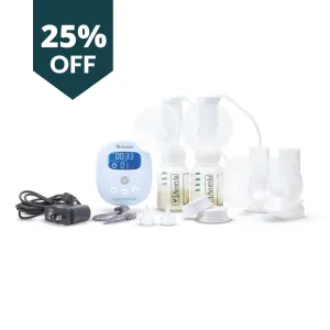 Ameda Mya Joy PLUS Rechargeable, Quiet, and Portable Double Breast Pump