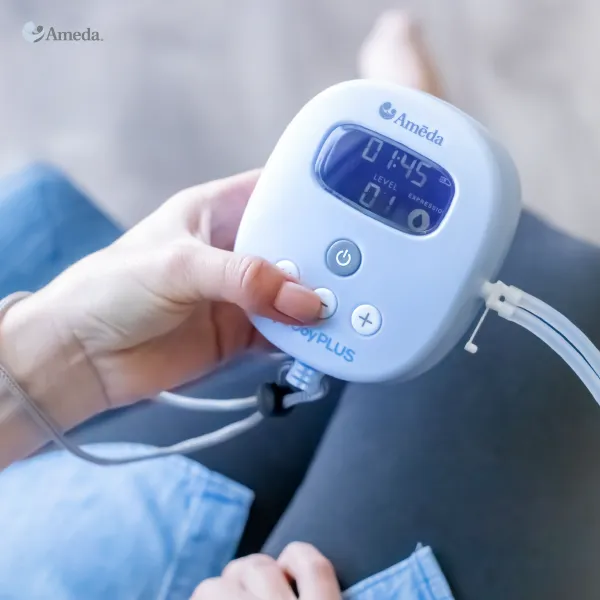 Ameda Mya Joy PLUS Rechargeable, Quiet, and Portable Double Breast Pump