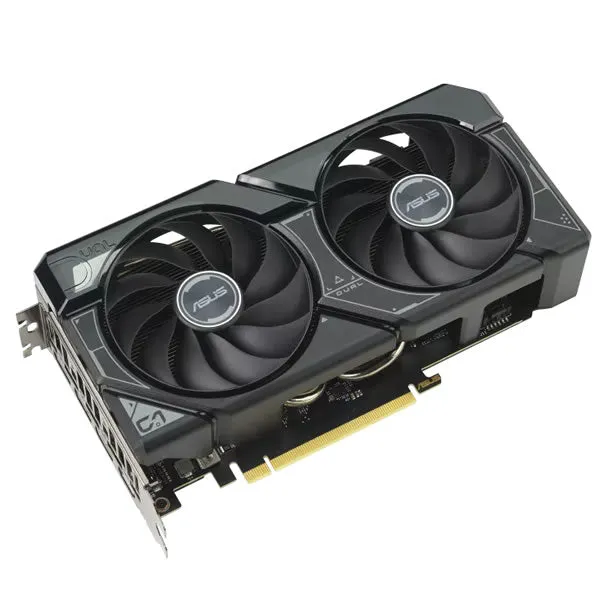 ASUS Dual GeForce RTX™ 4060 Ti SSD OC Edition 8GB GDDR6 with an M.2 SSD slot, 2.5-slot design