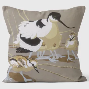 Avocet Family - Robert Gillmor Cushion