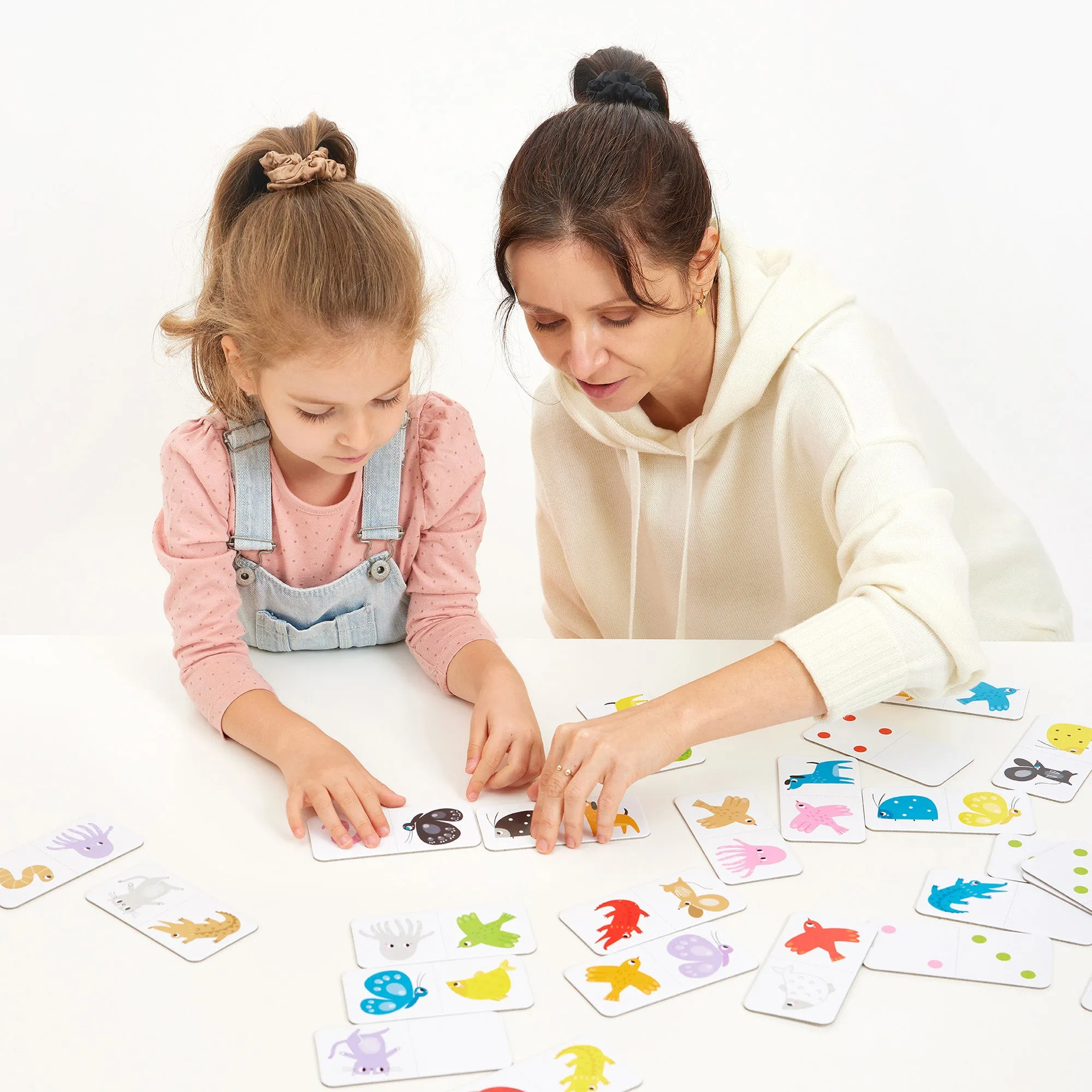 Banana Panda Let's Play Color Dominoes - Vibrant Animal Edition - Age 2 