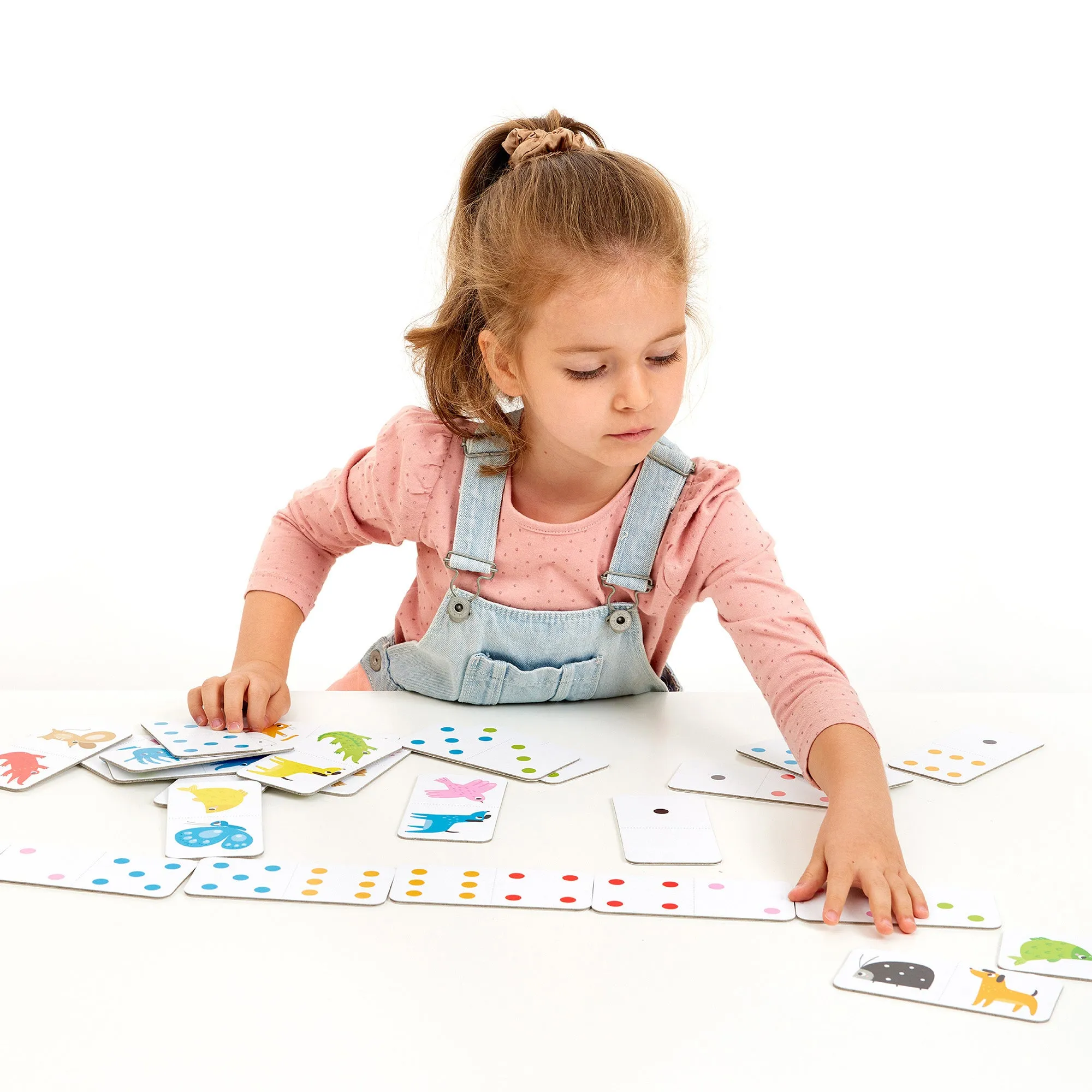 Banana Panda Let's Play Color Dominoes - Vibrant Animal Edition - Age 2 