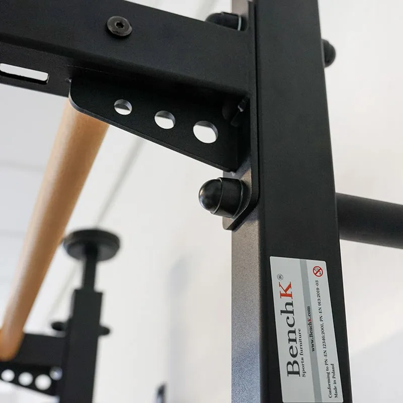 BenchK 521 Wall Bars with Gymnastic Accessories