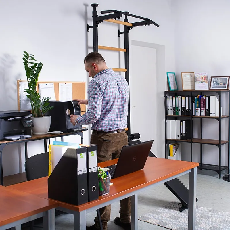 BenchK 521 Wall Bars with Gymnastic Accessories