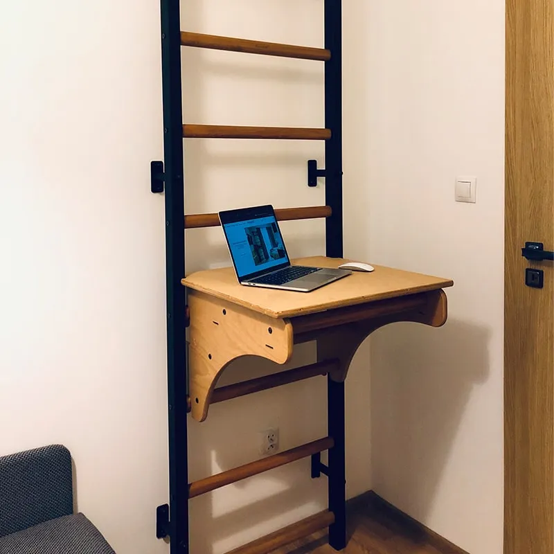 BenchK 521 Wall Bars with Gymnastic Accessories