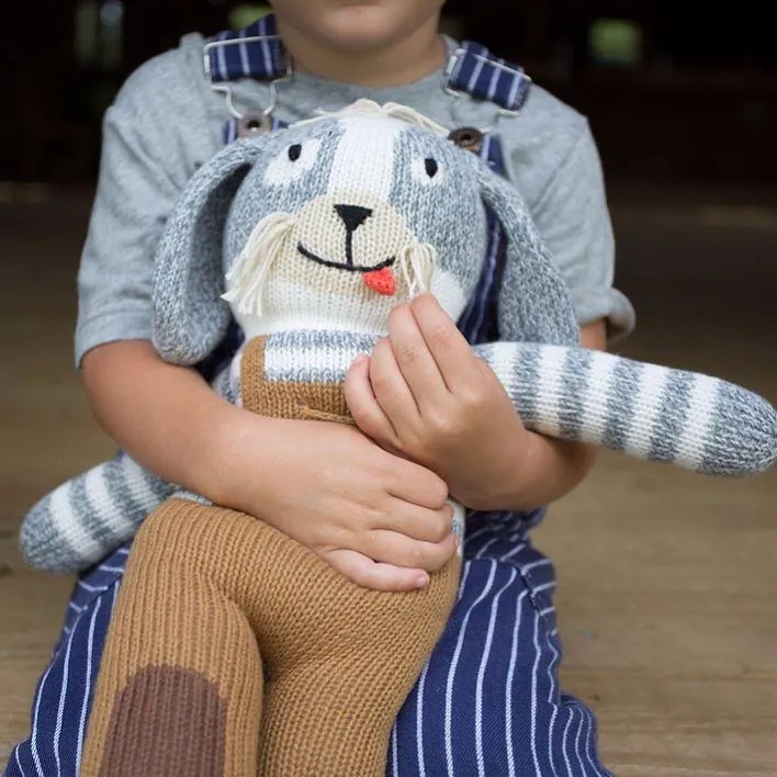 Blabla Knit Doll, Toutou the Dog - Regular Size