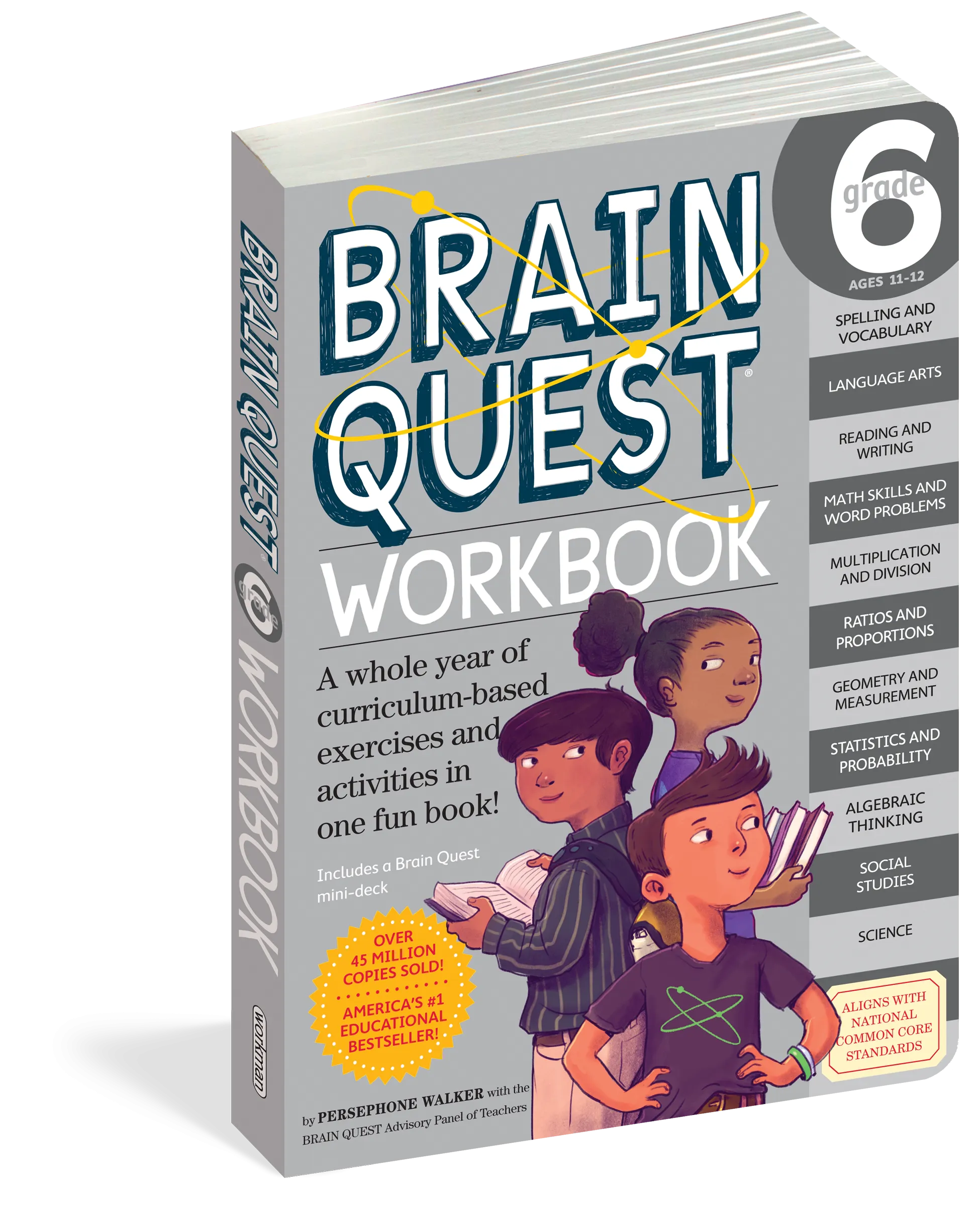 Brain Quest Workbook: 6th Grade