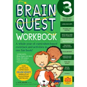 Brain Quest Workbook: Grade 3 Paperback