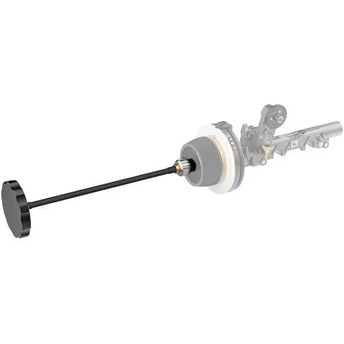 Bright Tangerine 10.6"/27cm Flexible Follow Focus Whip with Knob