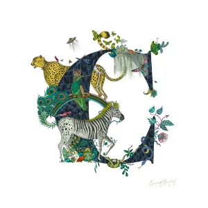 'C' Monogram Fine Art Print