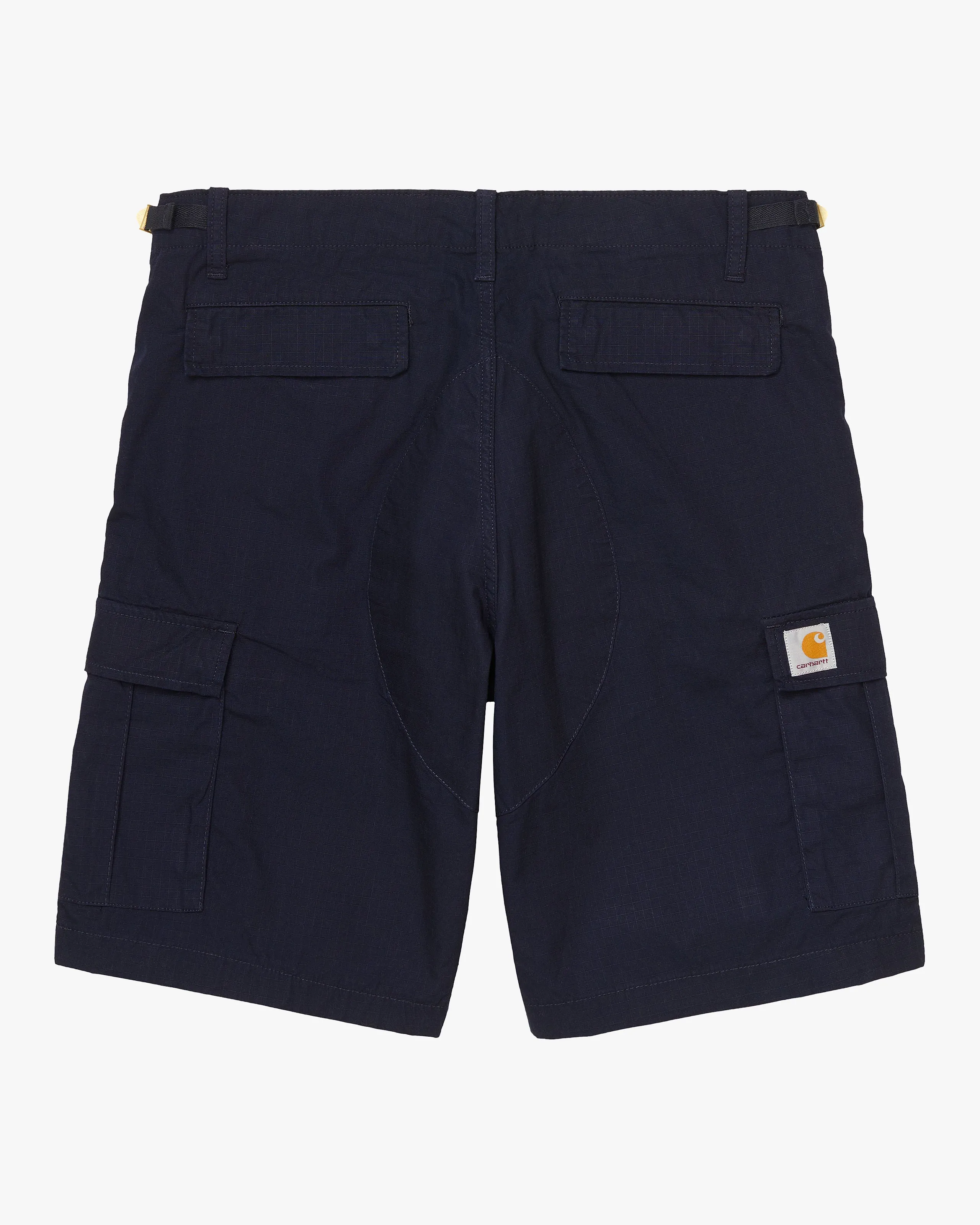 Carhartt WIP Aviation Shorts - Dark Navy Rinsed