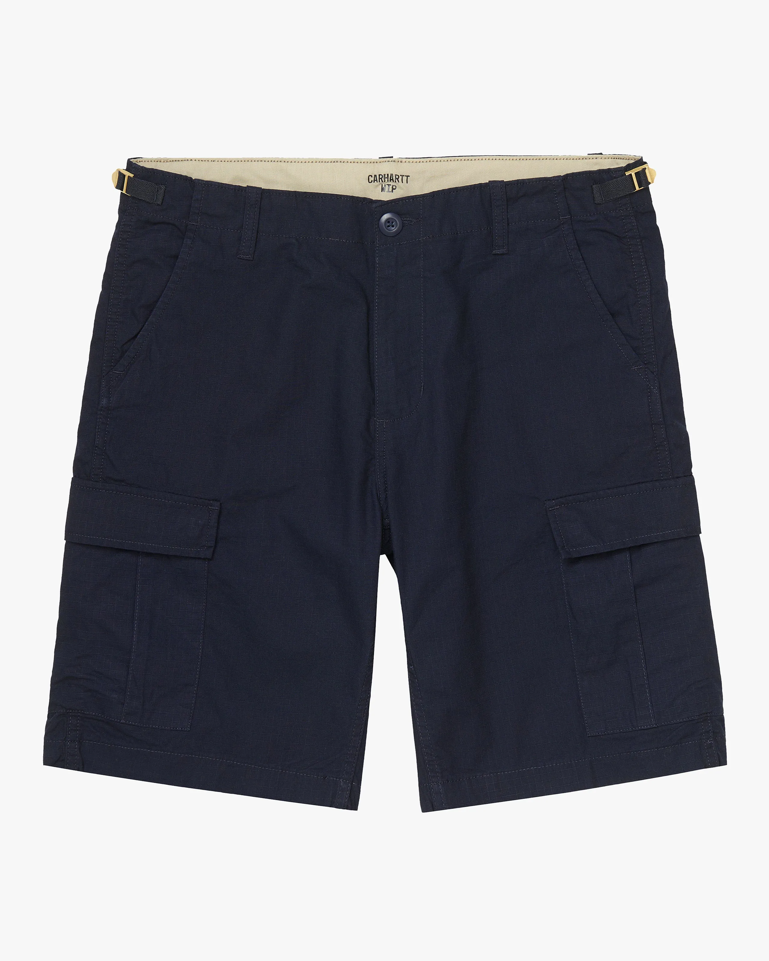 Carhartt WIP Aviation Shorts - Dark Navy Rinsed