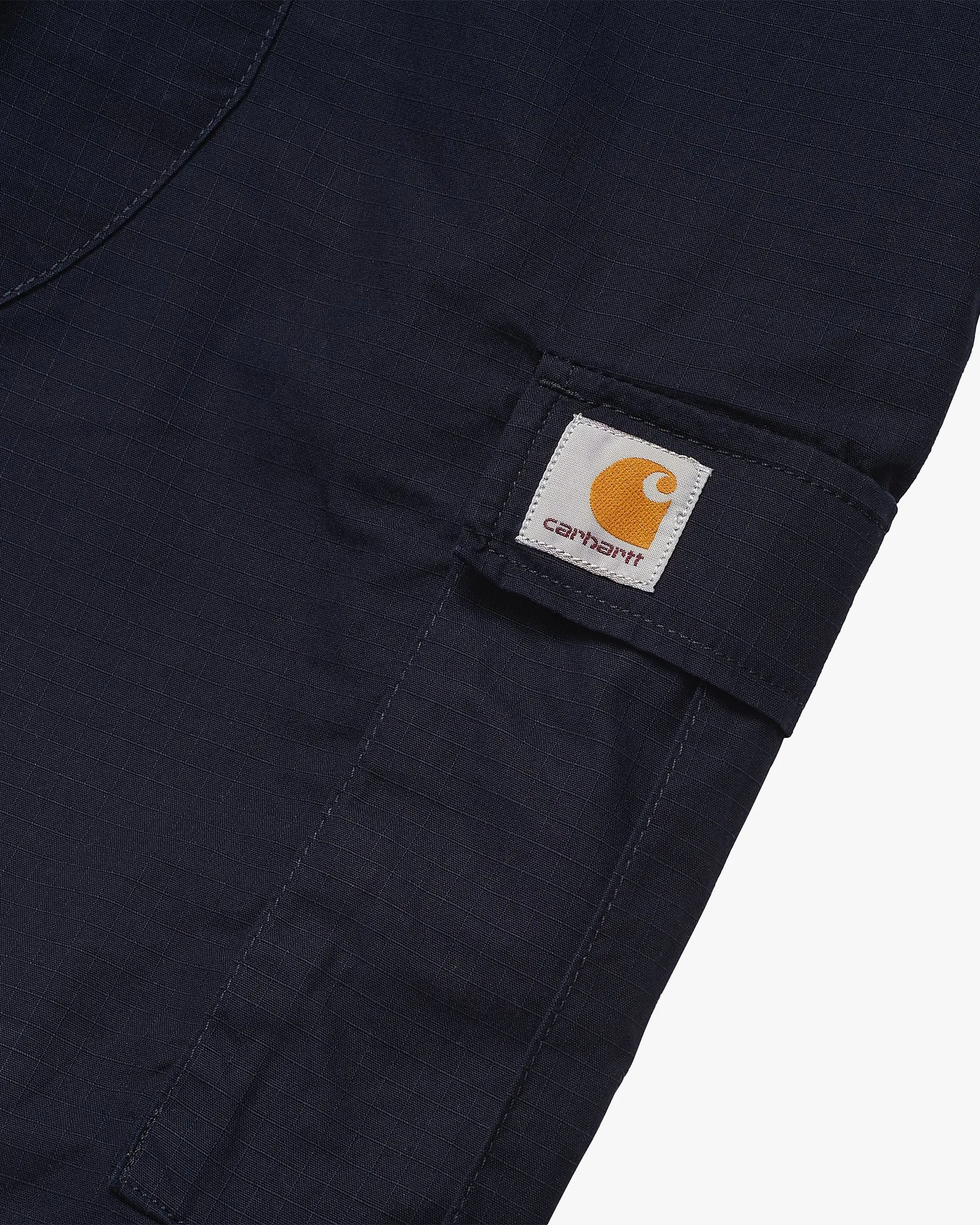 Carhartt WIP Aviation Shorts - Dark Navy Rinsed
