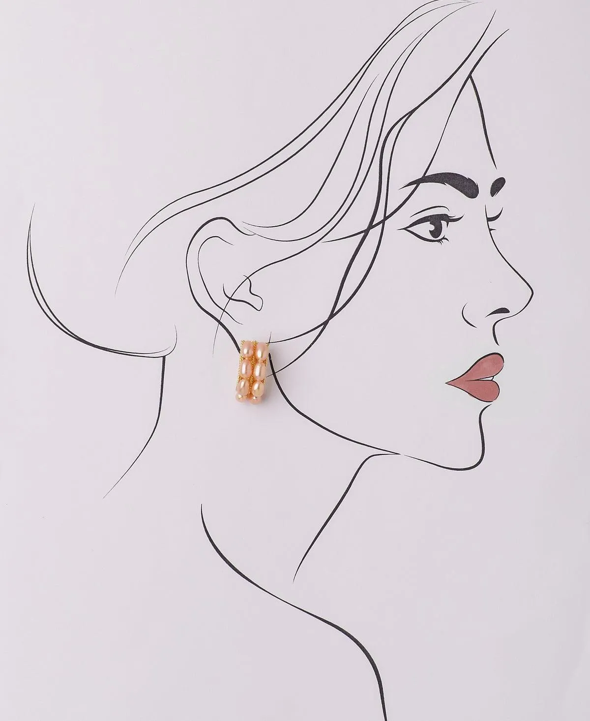 Classic Pearl Stud Earring