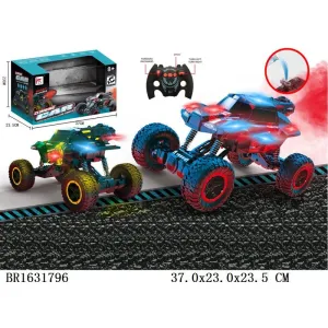 Colorful Off-Road Remote Control Stunt Car with Spray