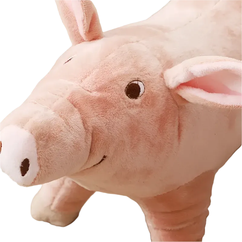 Cuddle Buddy Plush Pig Dog Toy