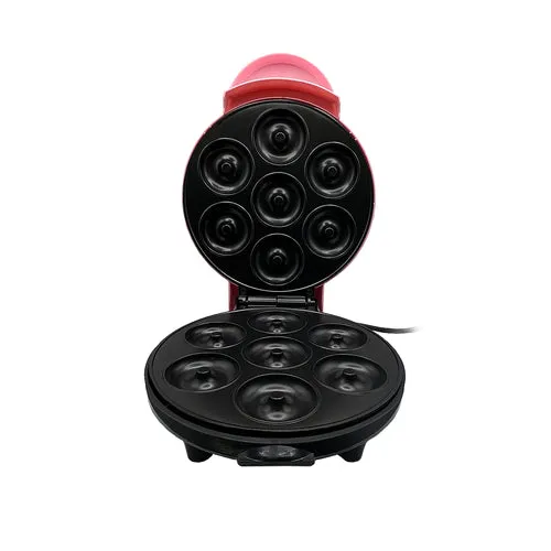 Dount Maker Pink Portable Baking Kitchen QuickBite Non-Stick Express Home and Kitchen