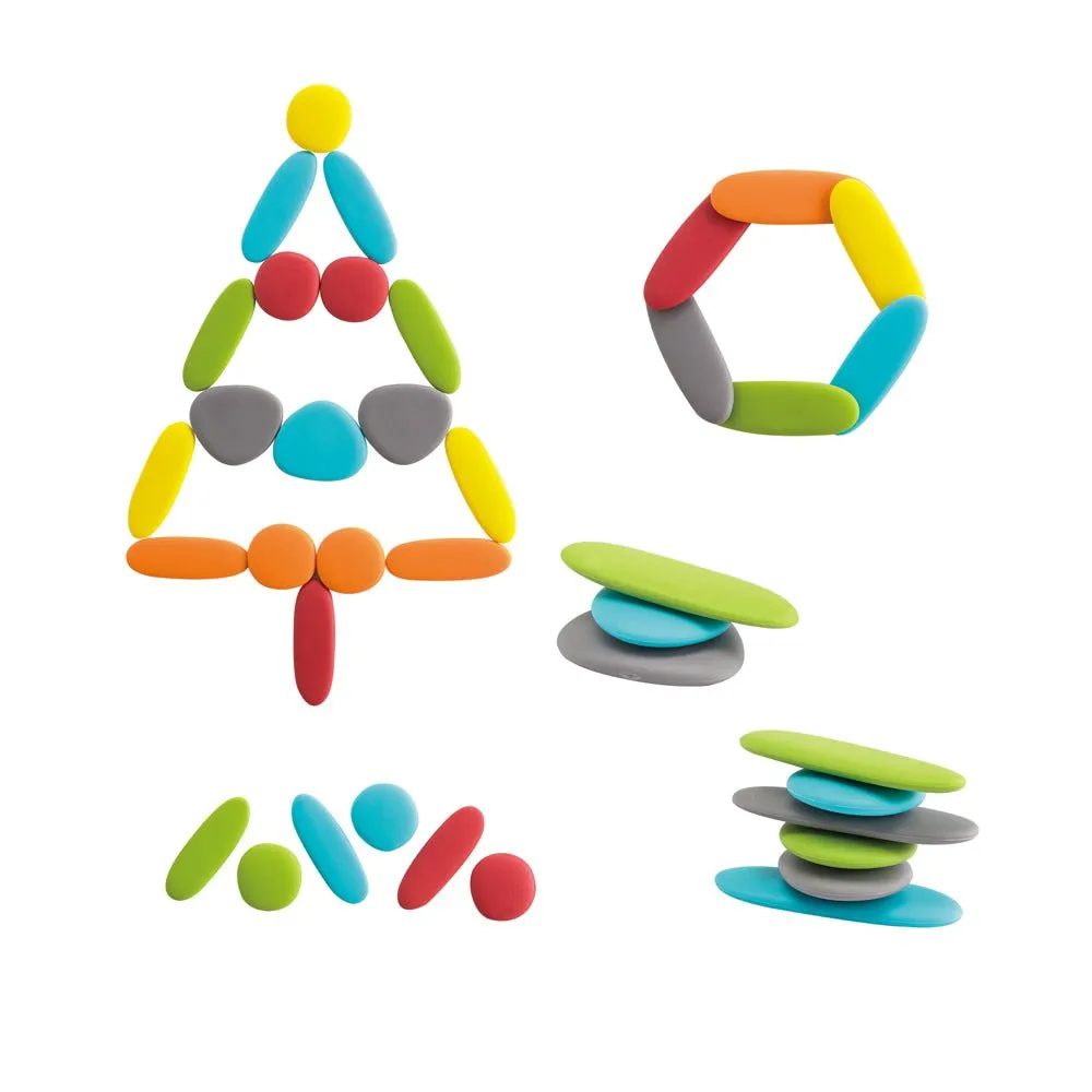 EdX Junior Rainbow Pebbles Earth Colours