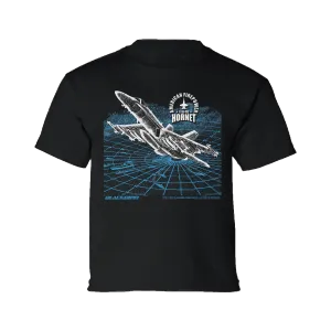 F-18 SUPER HORNET YOUTH TEE