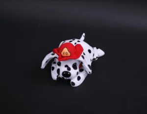 Fire Dog: 8-Inch Plush Stuffed Animal - Perfect Cuddle Companion