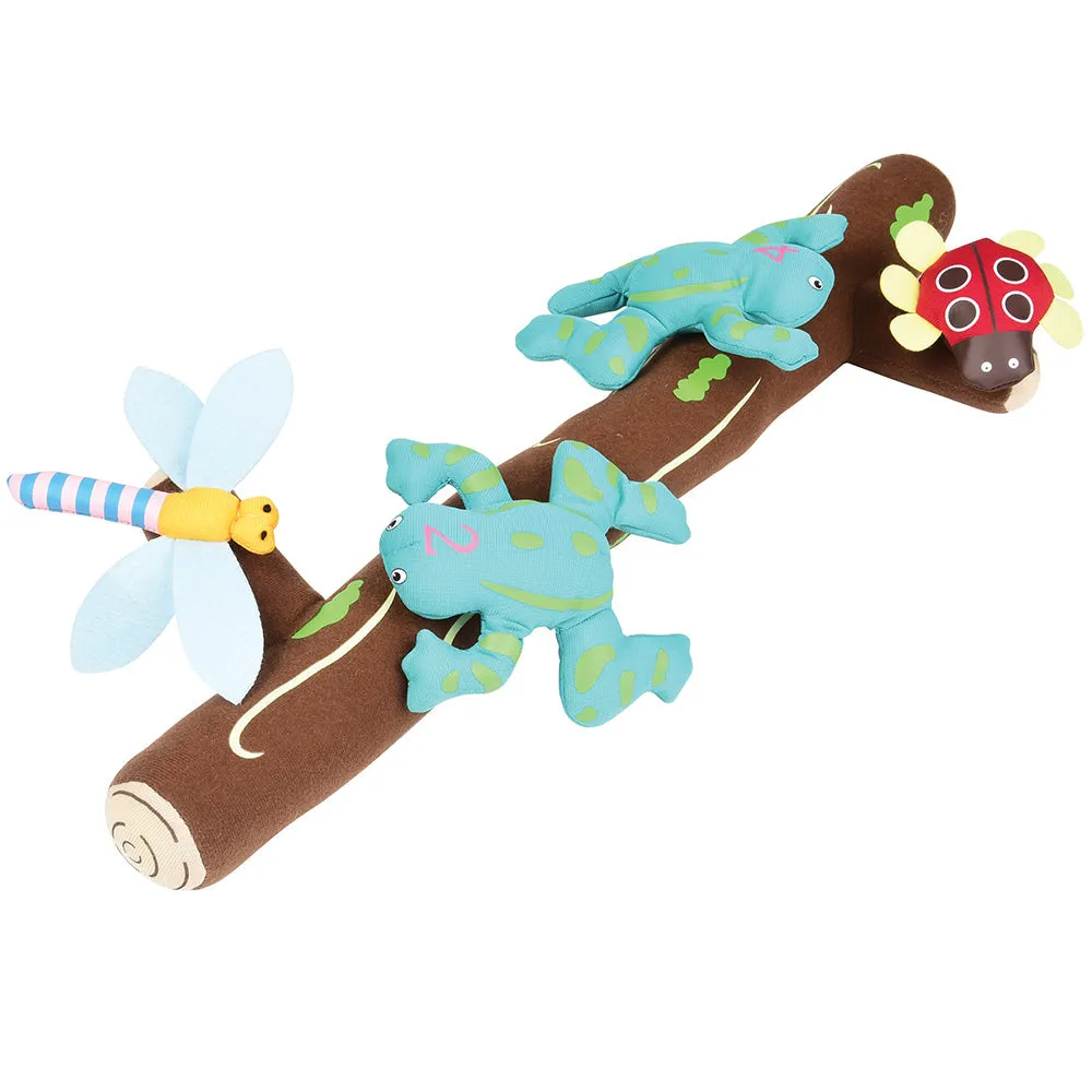 Five Green & Speckled Frogs Song & Storybook Props Set