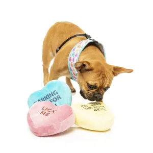 FuzzYard  Candy Hearts 3 Pack - Dog Toy