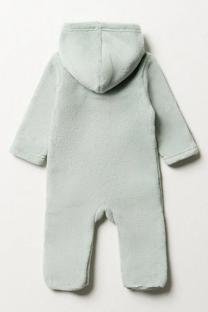 Giraffe Babygrow Green