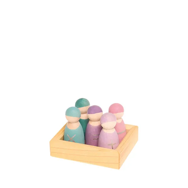 Grimm's 5 Maths Friends - Pastel