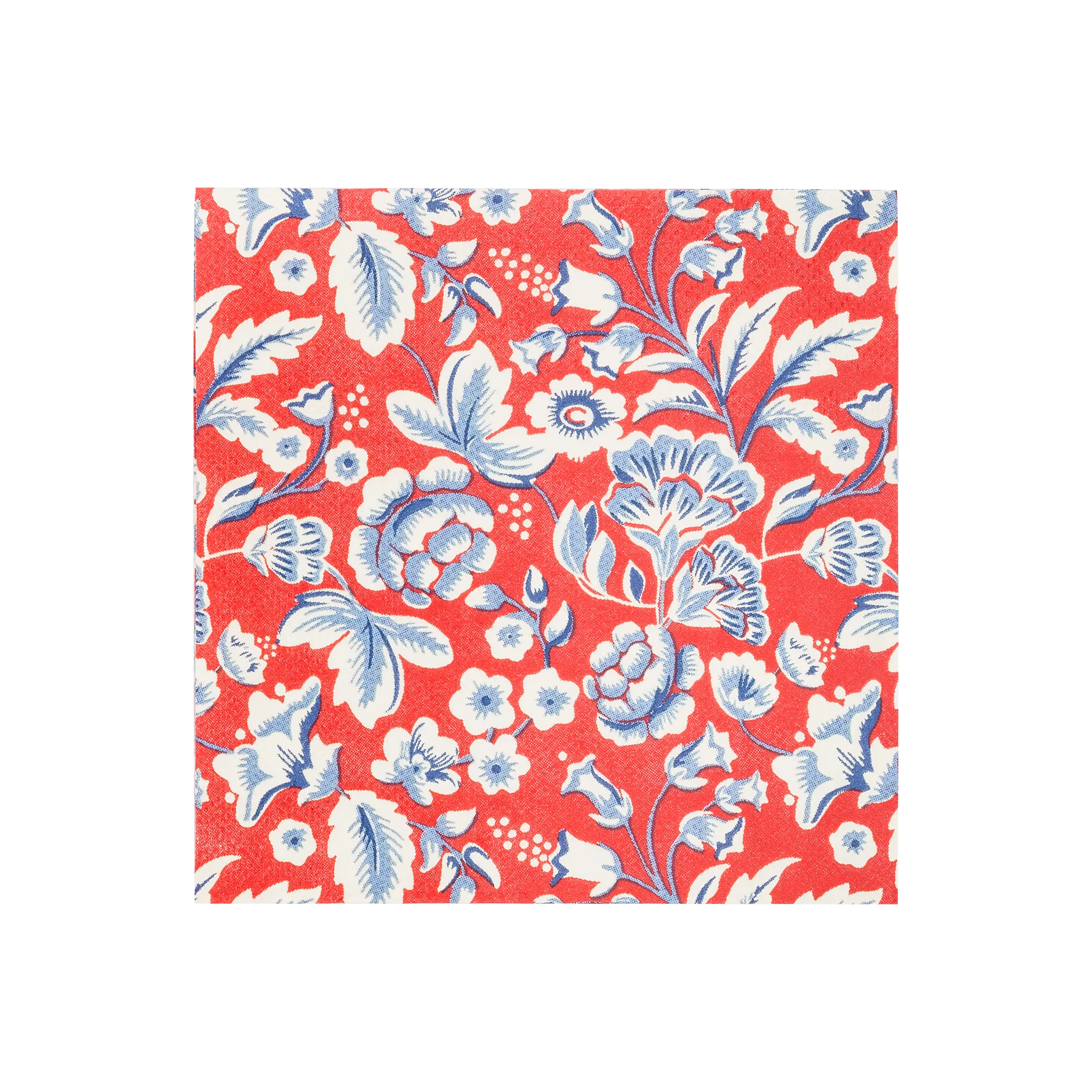 HAM1039 - Hamptons Floral Paper Cocktail Napkin