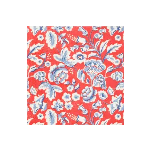Hamptons Floral Paper Cocktail Napkin