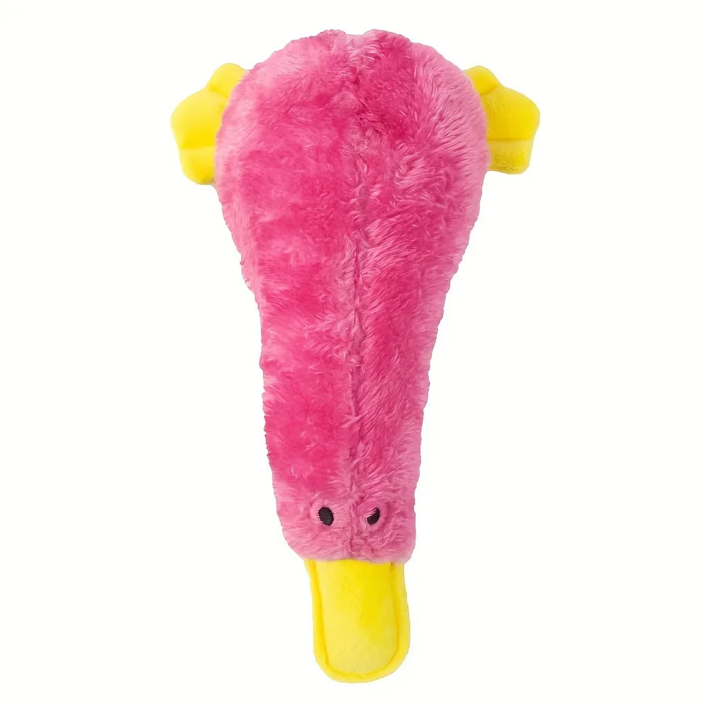 Interactive Plush Duck Dog Toy Ideal for Chewing and Training