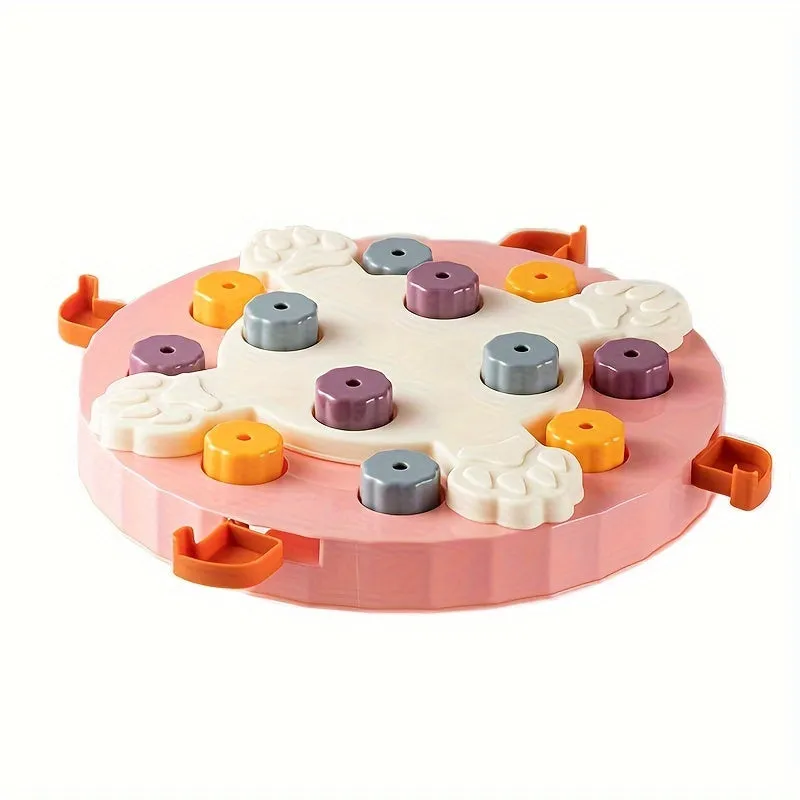Interactive Slow Feeder Toy Train Pets with Treats