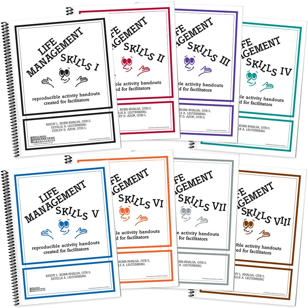 Life Management Skills Books Set