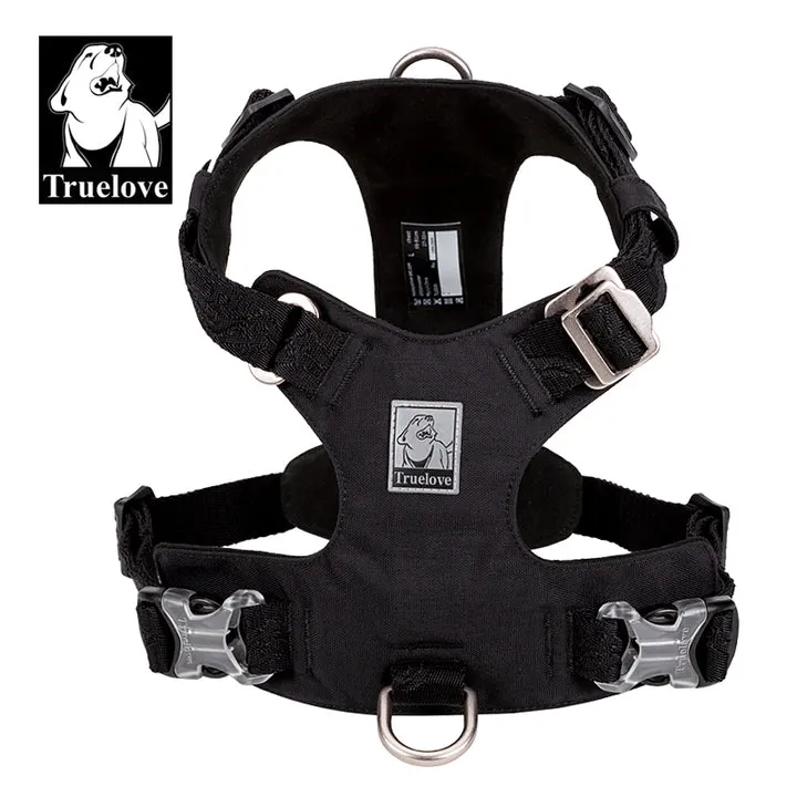 Lightweight Harness Black L For Dogs