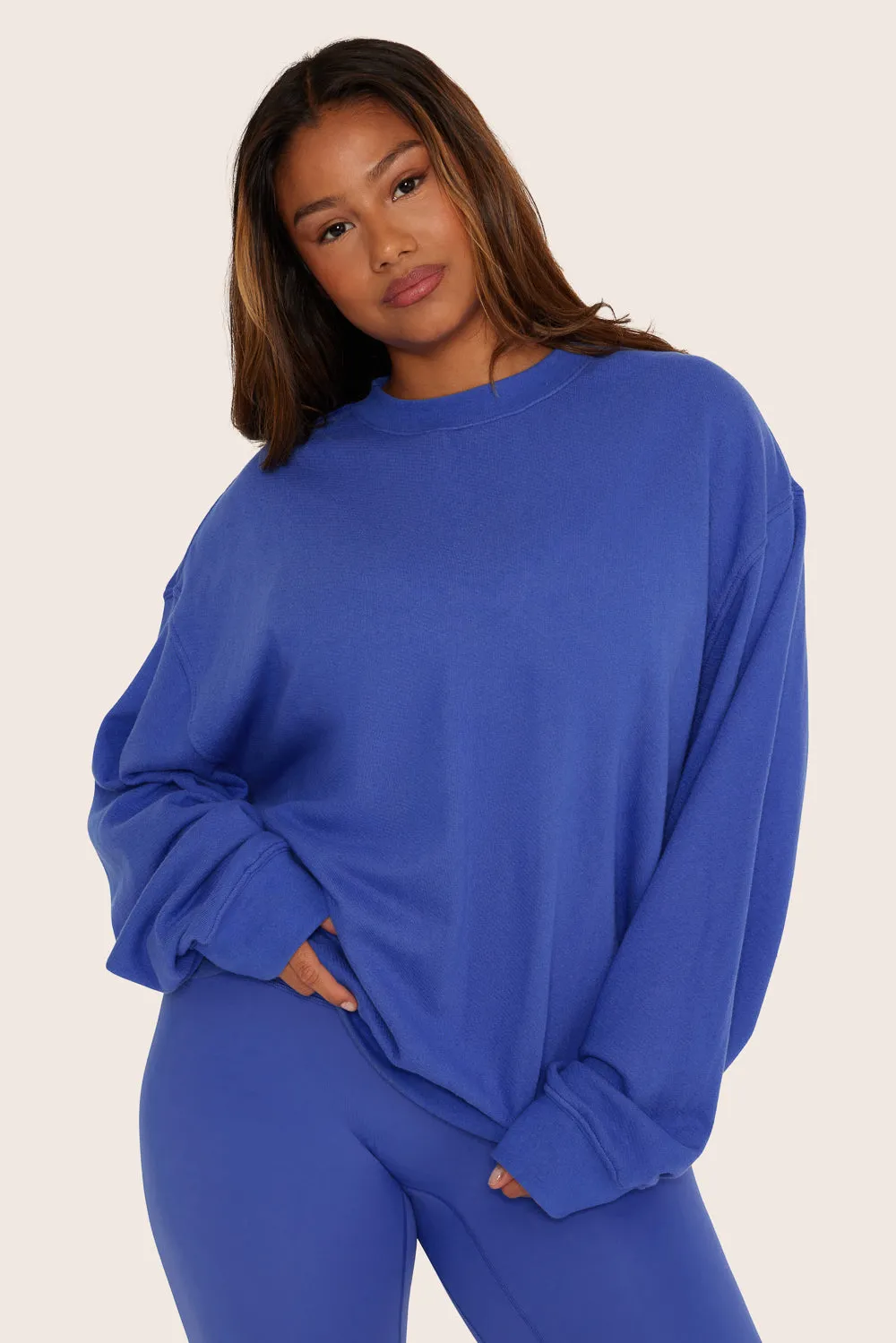 LIGHTWEIGHT SWEATS CLASSIC CREWNECK - JETSETTER
