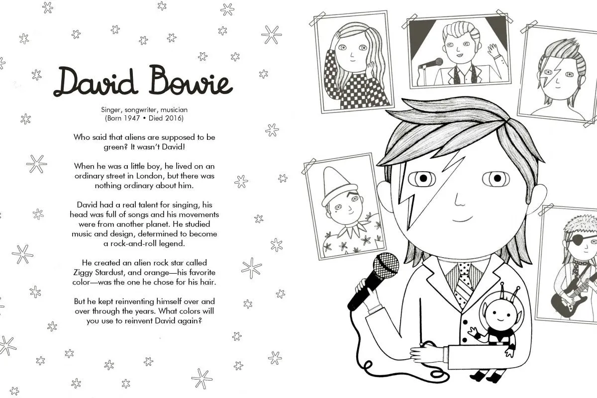 Little People, Big Dreams Coloring Book