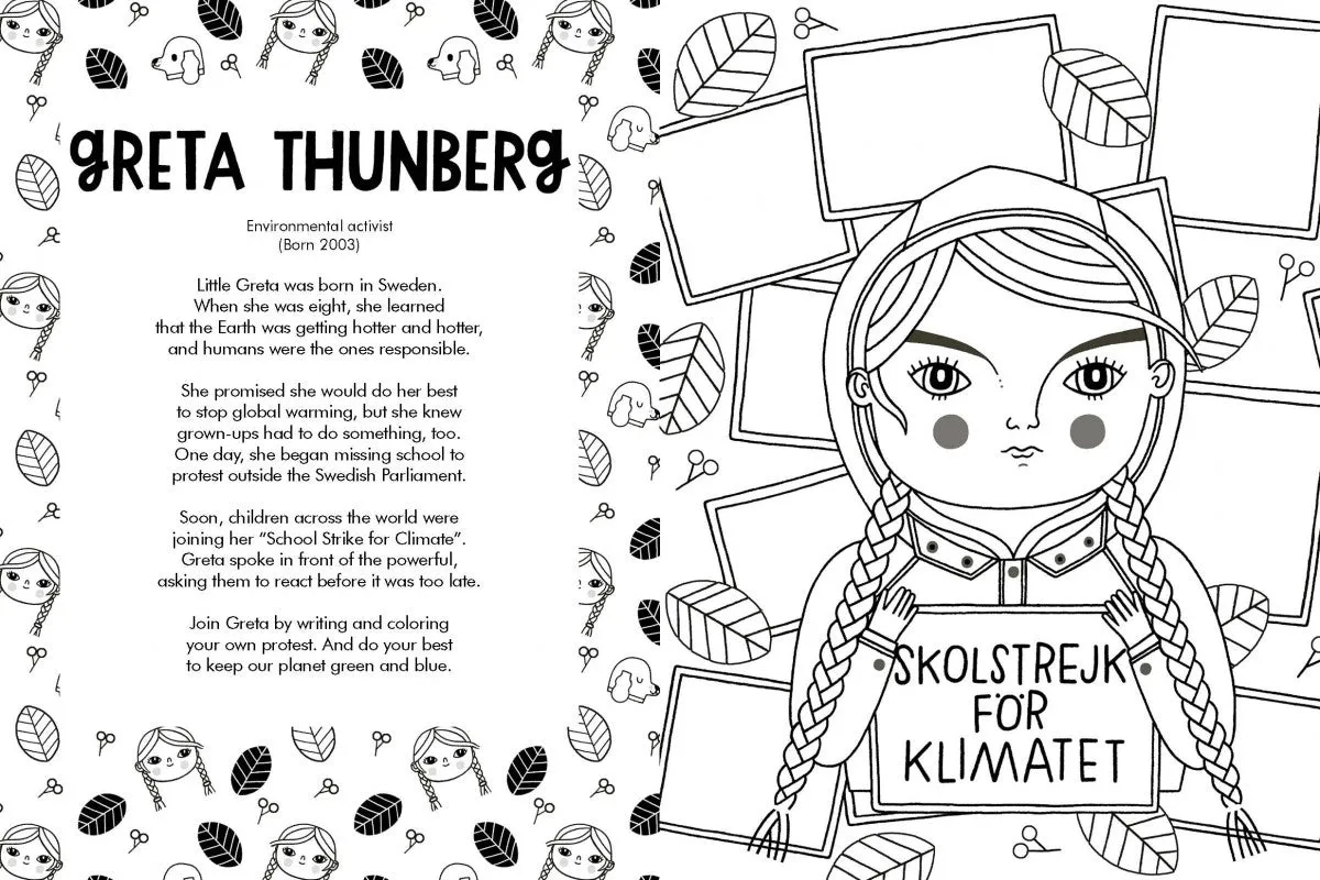 Little People, Big Dreams Coloring Book