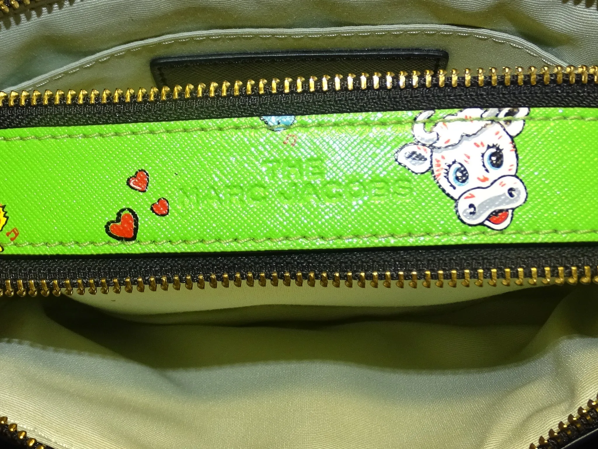 Marc Jacobs X Magda Archer Bright Green Snapshot