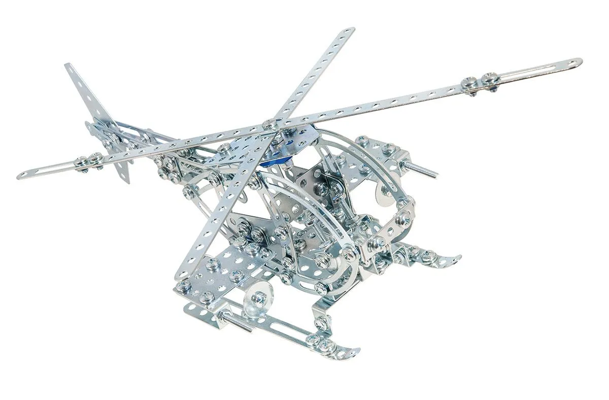 Metal Model Army Helicopter