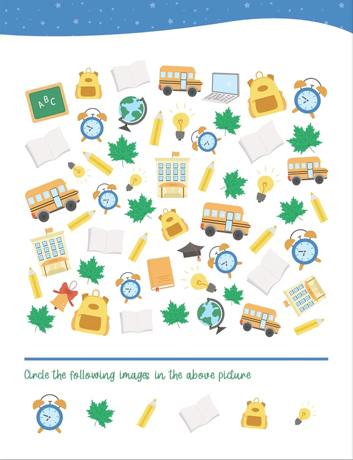 Pegasus Look & Find-Wipe N Clean Book