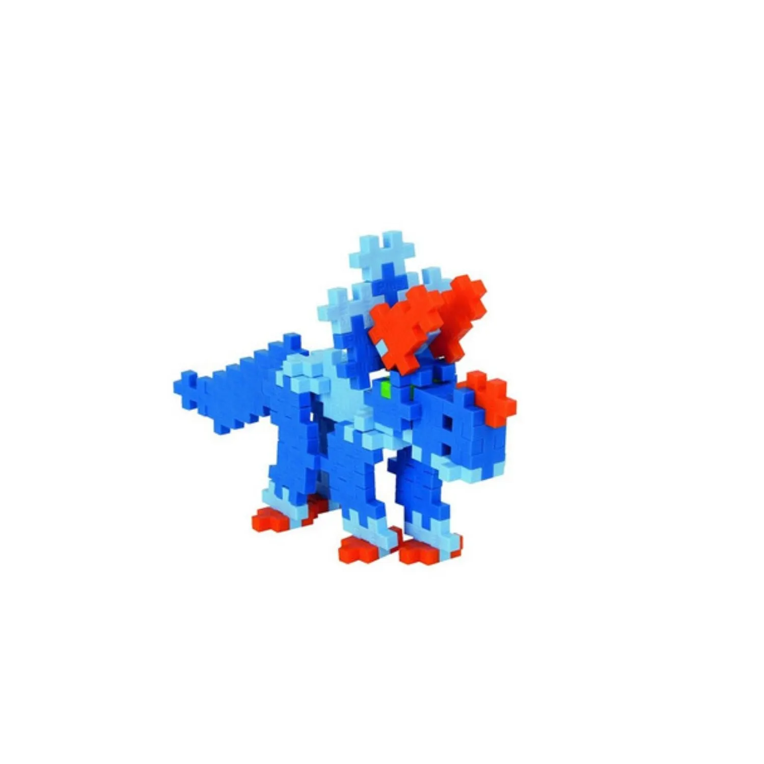 Plus Plus 100  Piece Triceratops Jigsaw Tube
