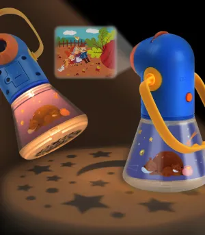 Portable Projector light Torch Toys