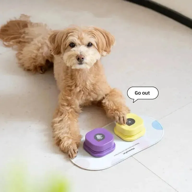 Recordable Talking Training Buzzer for dogs