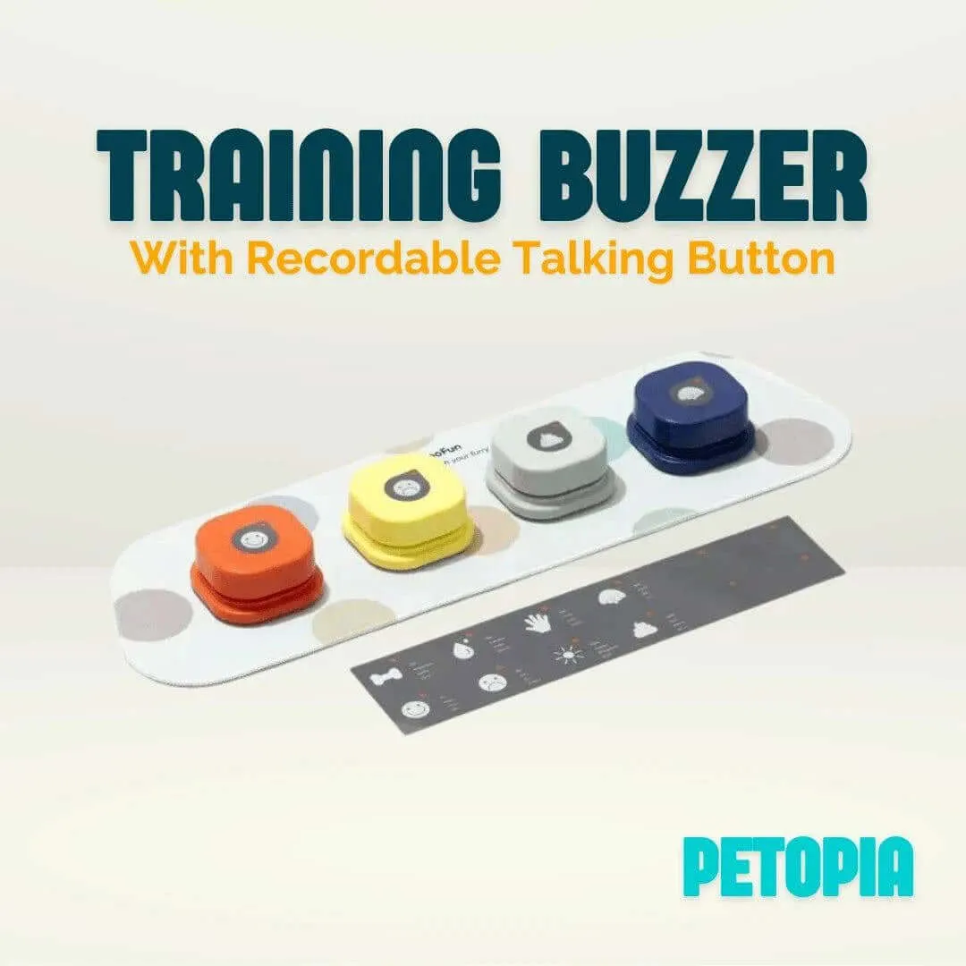 Recordable Talking Training Buzzer for dogs