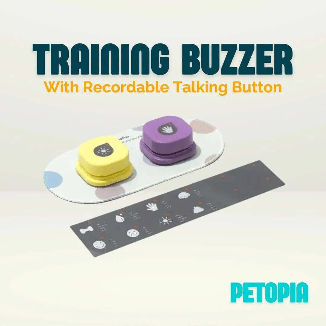 Recordable Talking Training Buzzer for dogs