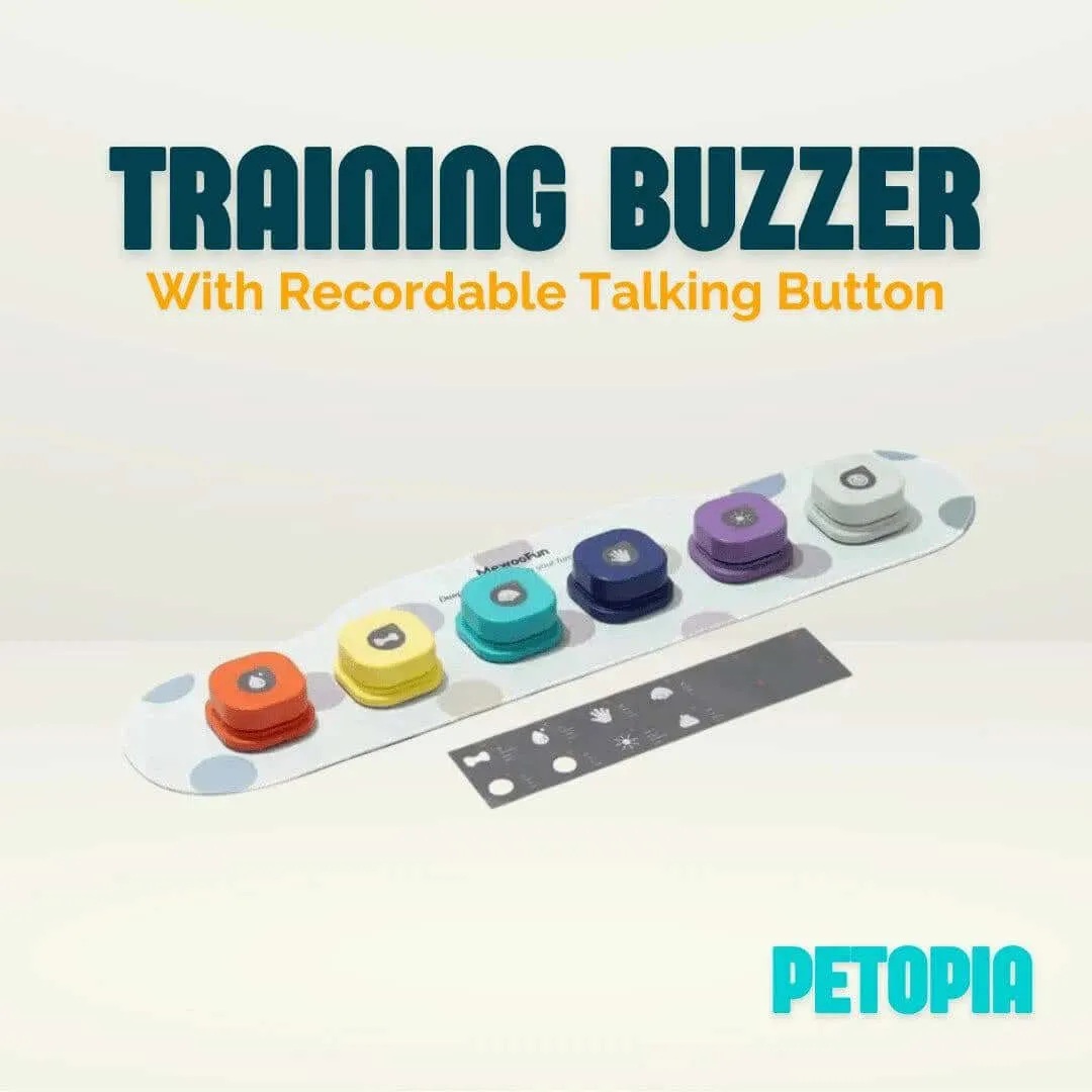 Recordable Talking Training Buzzer for dogs